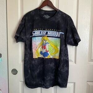Sailor Moon | Sailor Moon Crystal | Tie Dye Graphic Tee Shirt